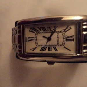 Cartier ladies  wristwatch stainless steel vintage